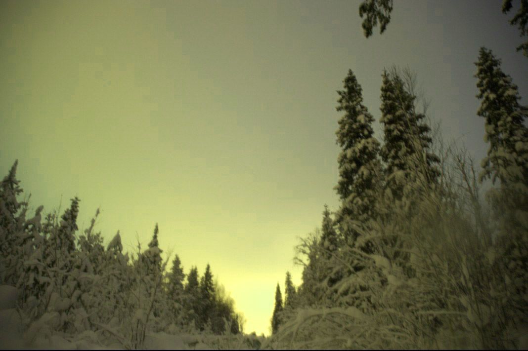 Auroras en Finlandia