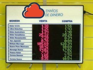 Cambiar dinero