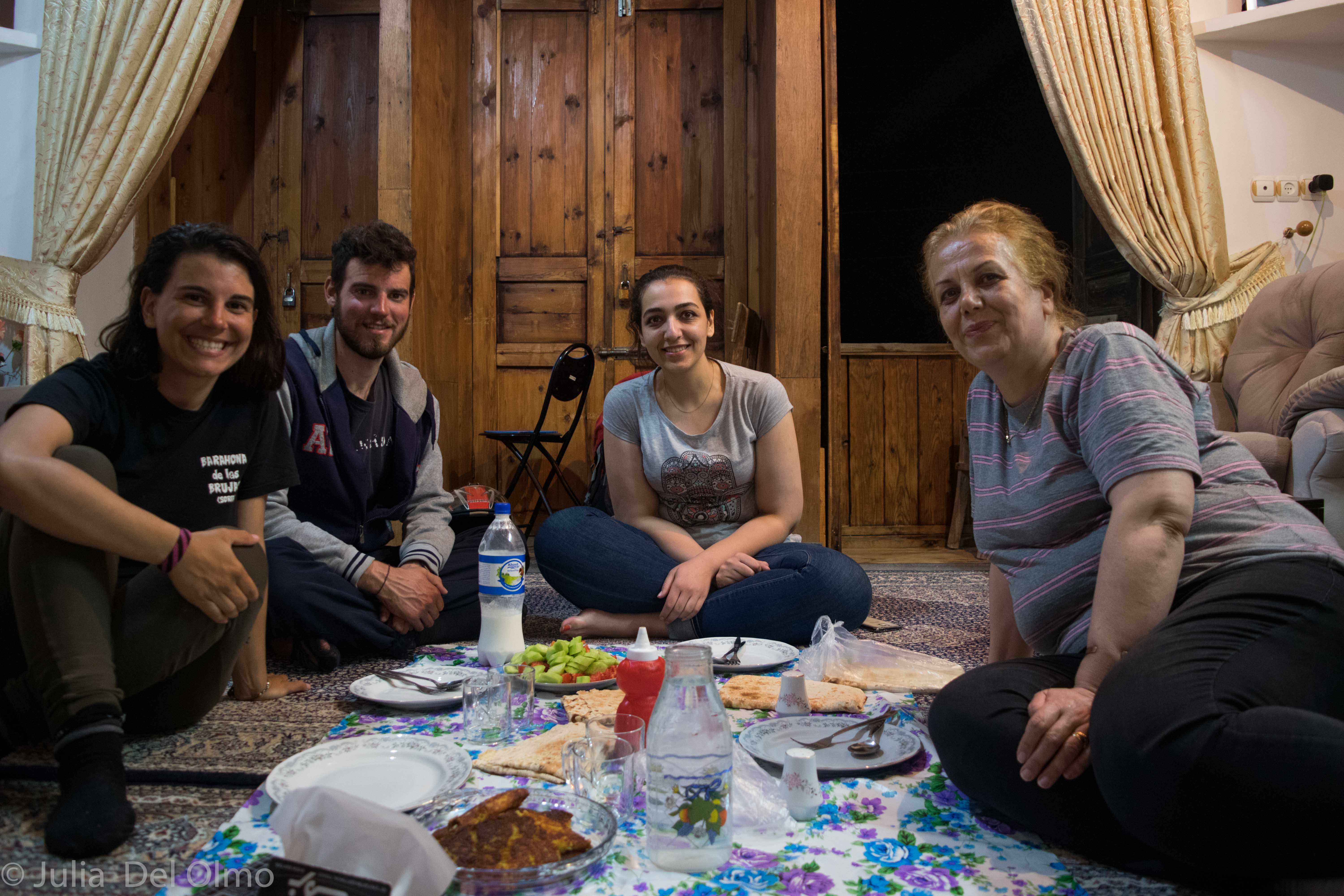 Cena iraní Familia iraní