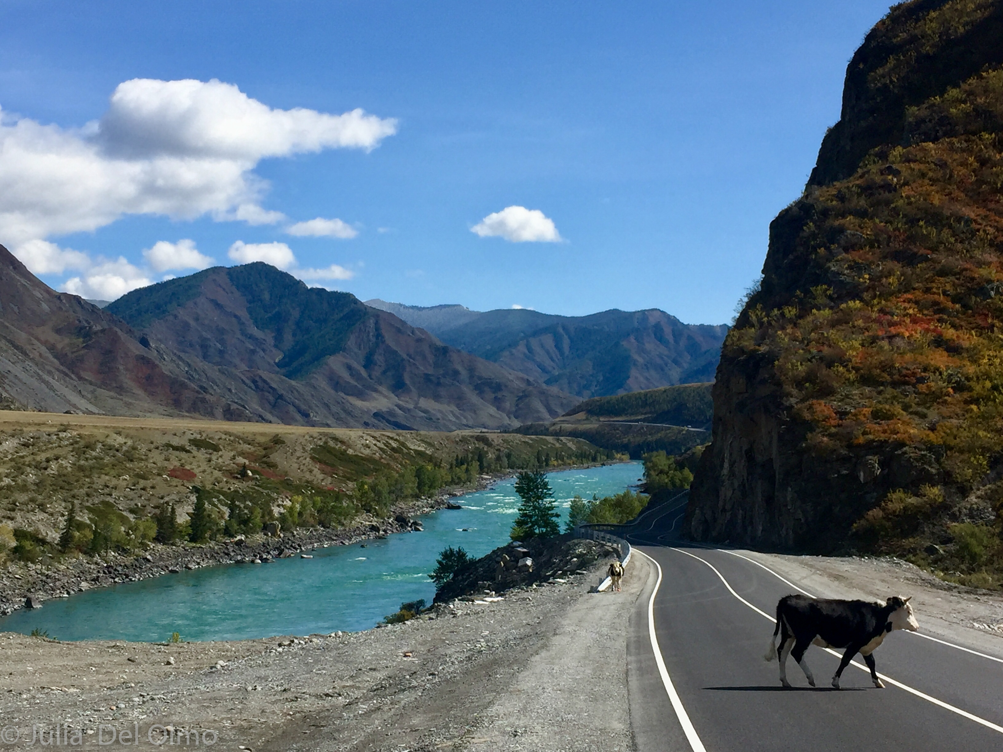 Rusia Ríos turquesa de Altai