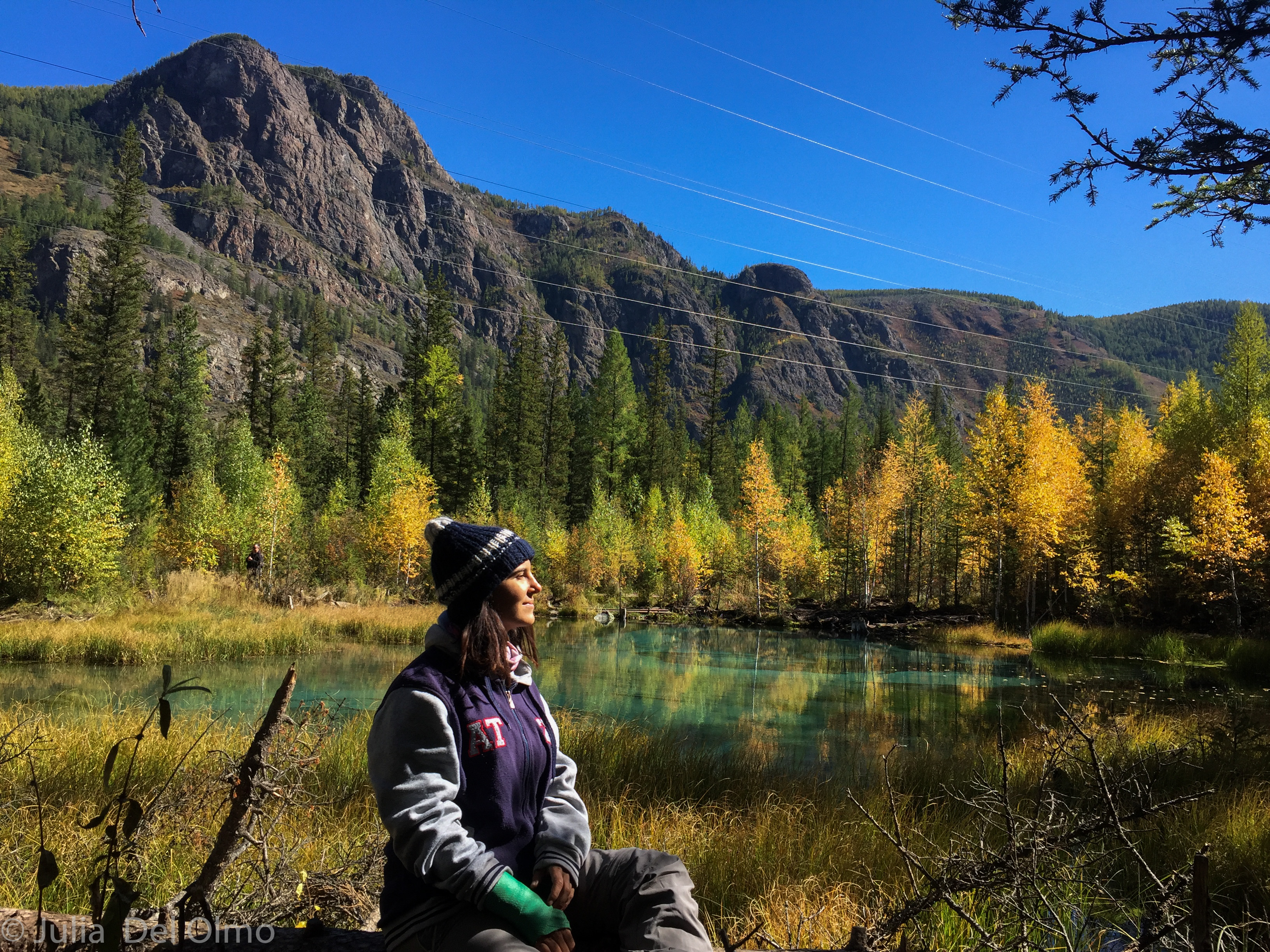 En Altai Otoño en Altai
