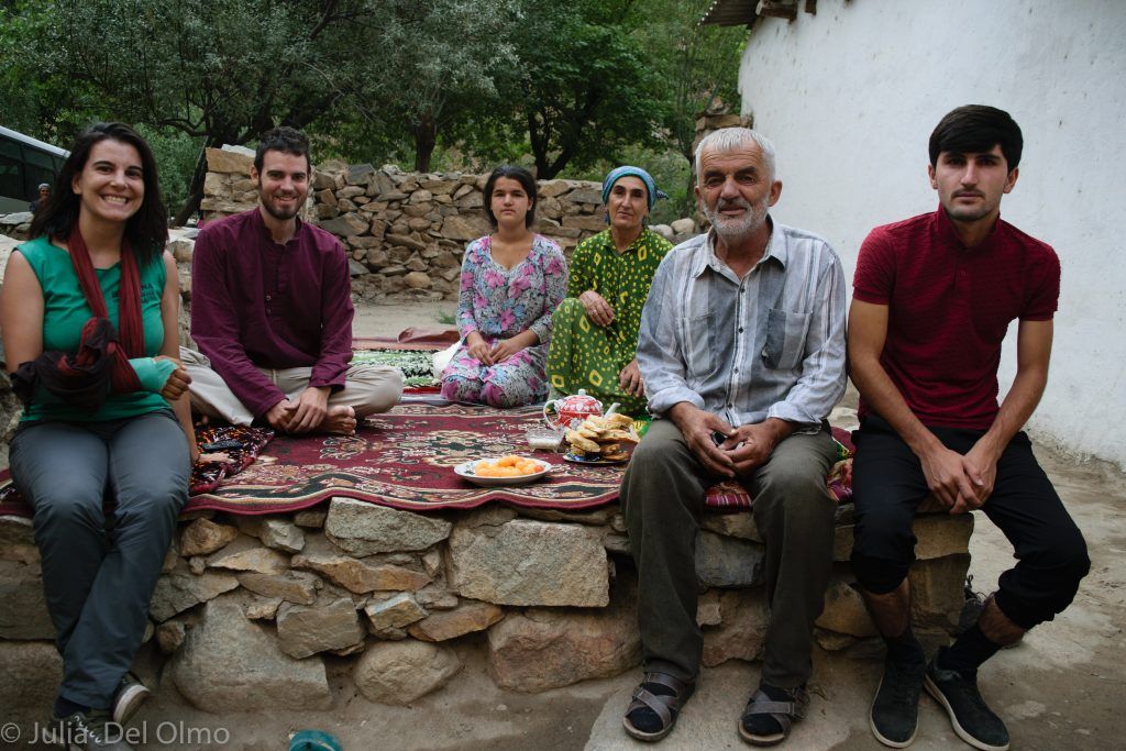 Familia en Tayikistán