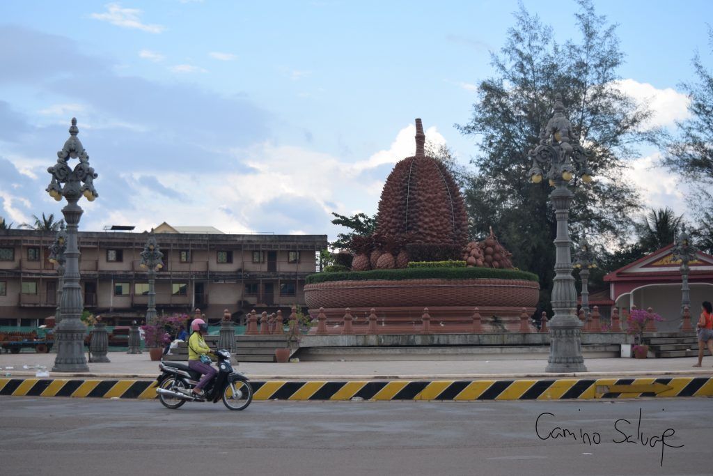 Durian gigante en Camboya
